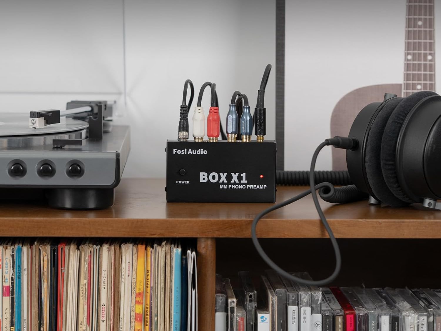 Wyjście słuchawkowe 3,5 mm w Fosi Audio BOX X1